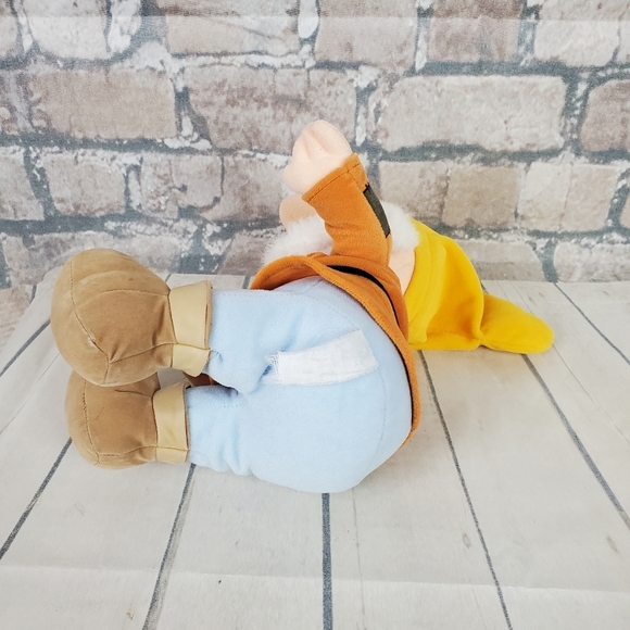 Disney Store 9" Happy Dwarf Plush Bean Bag Bottom - Picture 7 of 13
